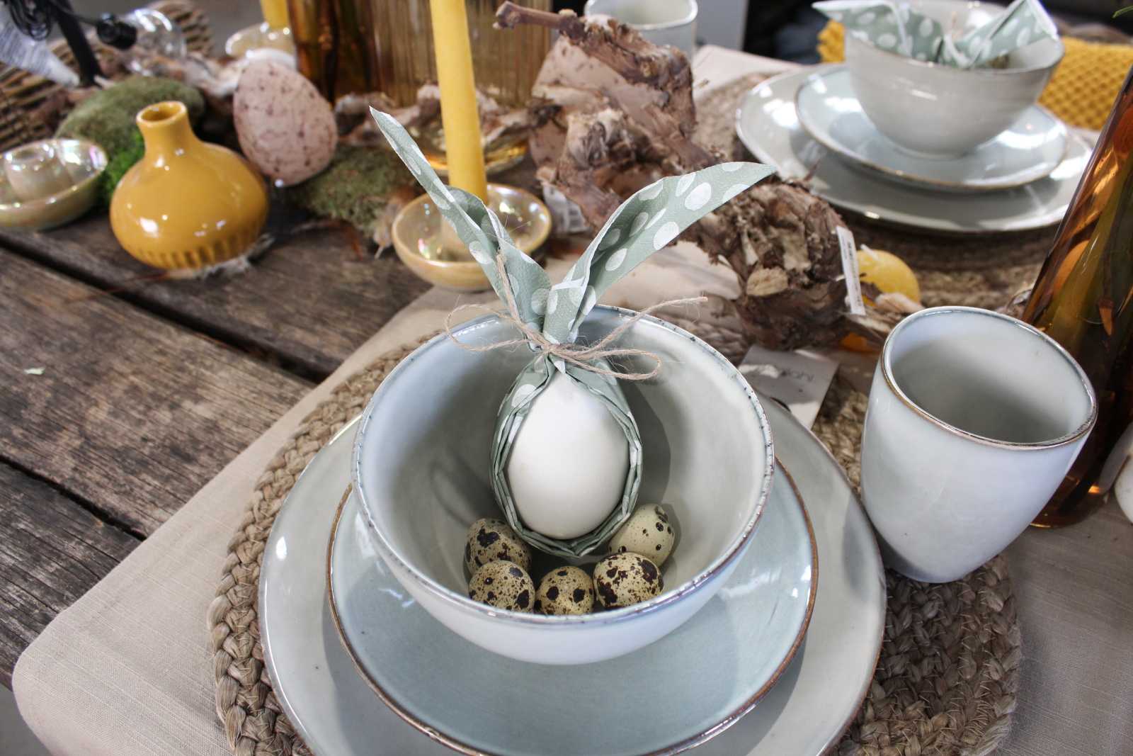 Doe-het-zelf paastip: serviette-konijn